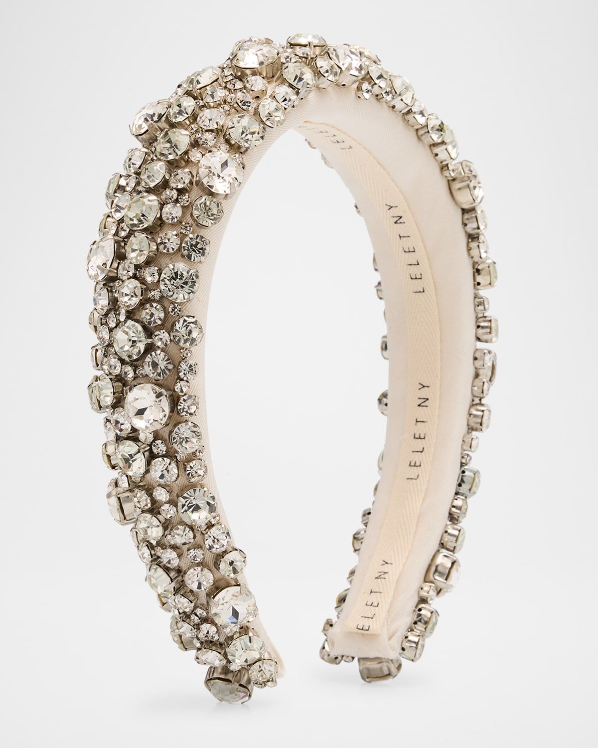 Hannah Crystal Padded Headband