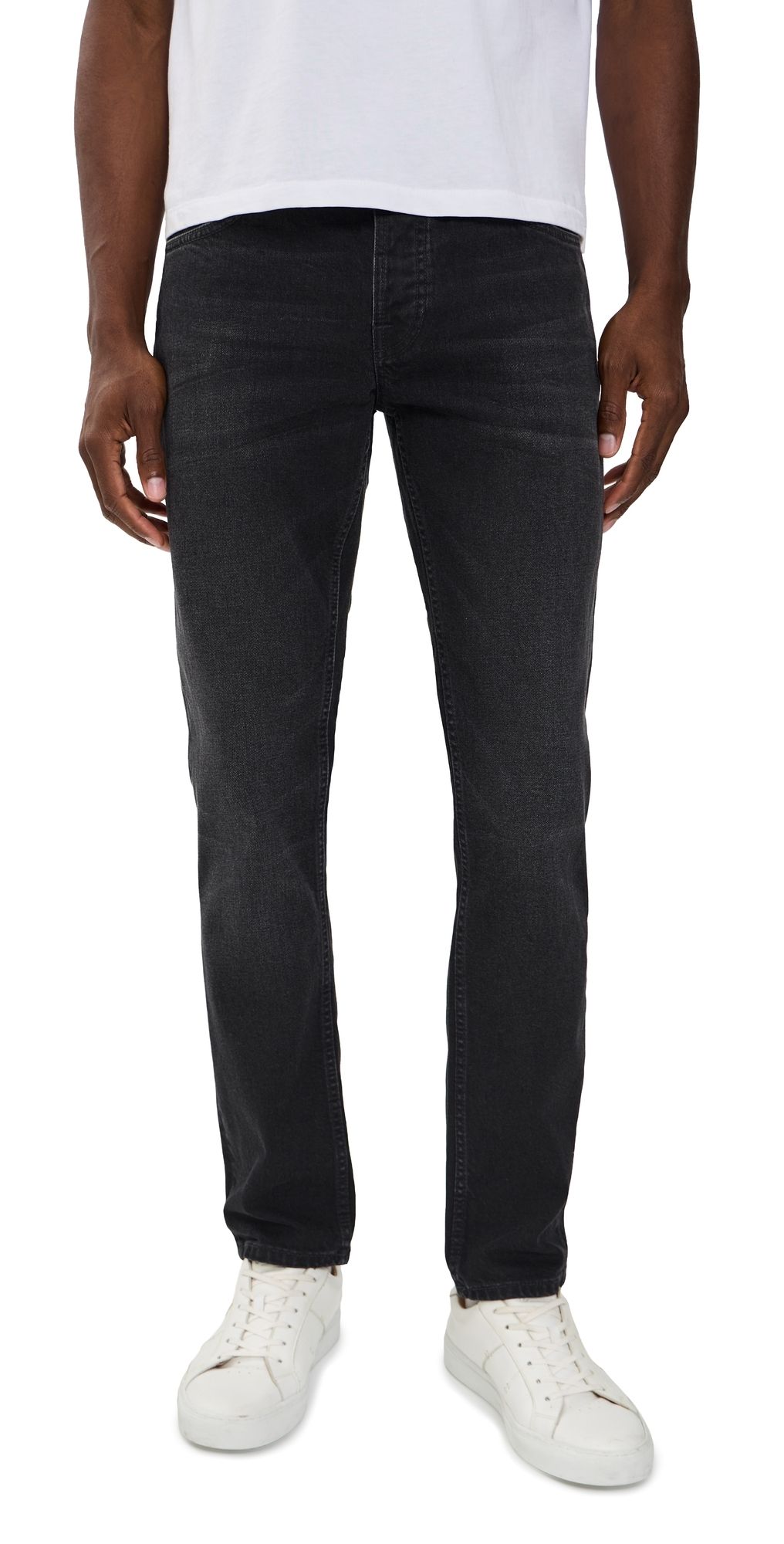 Nudie Jeans Solid Ollie Slim Jeans Black Force 36
