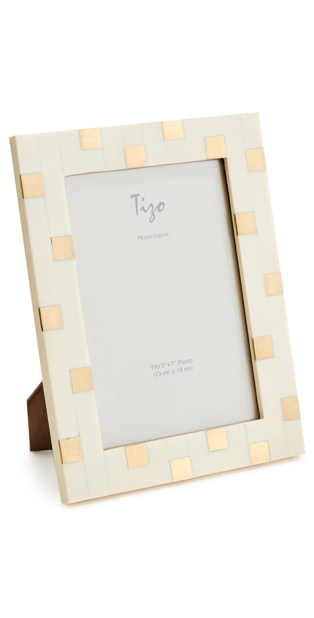 Tizo Design Vegan Bone Frame 5x7 White One Size