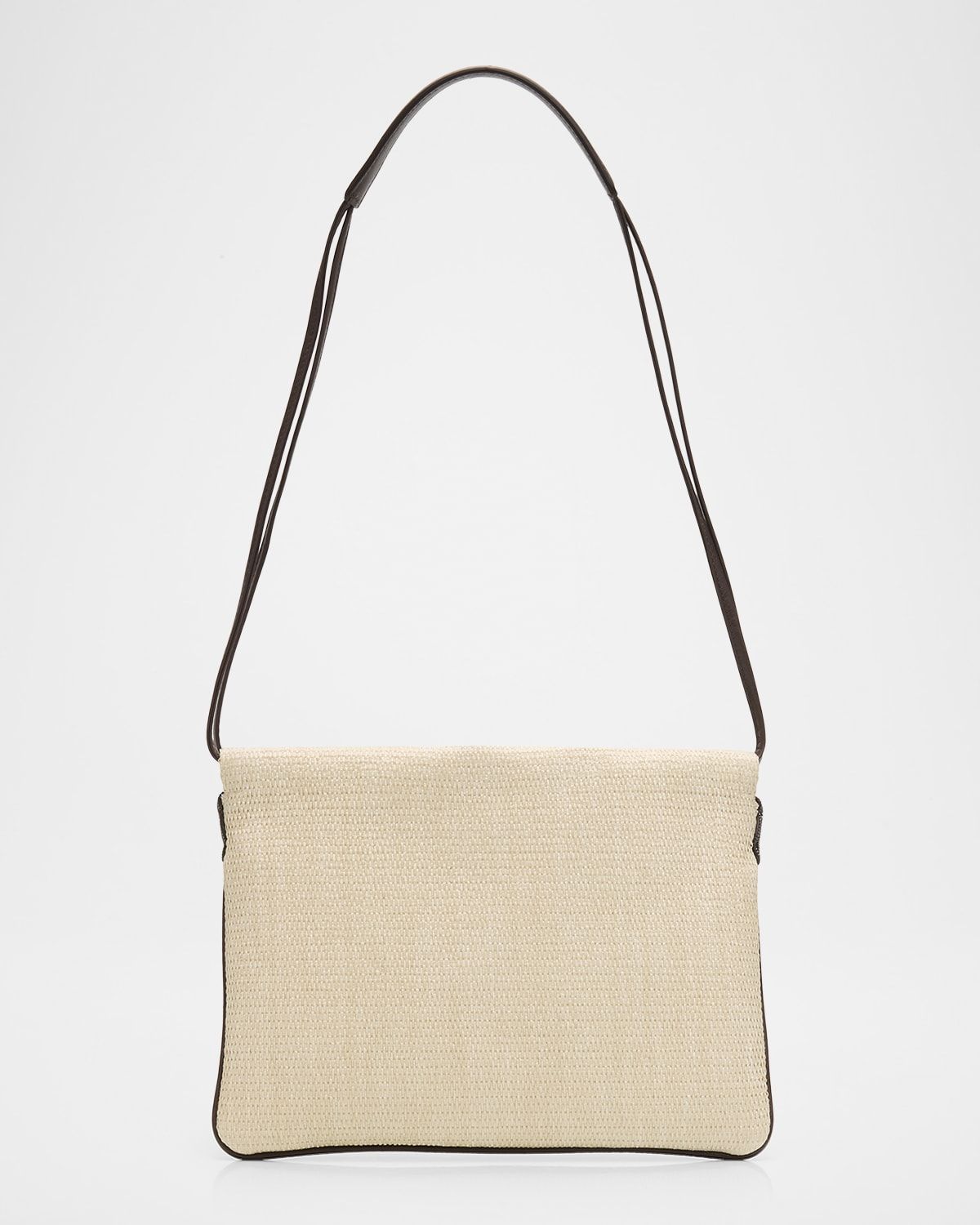 Raffia Net Pouch Shoulder Bag