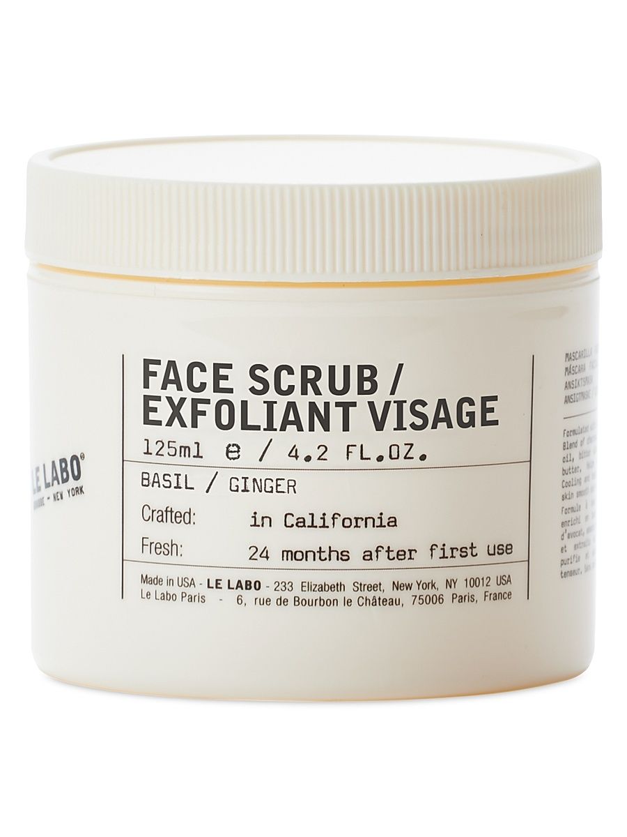 Women's Basil Ginger Face Scrub