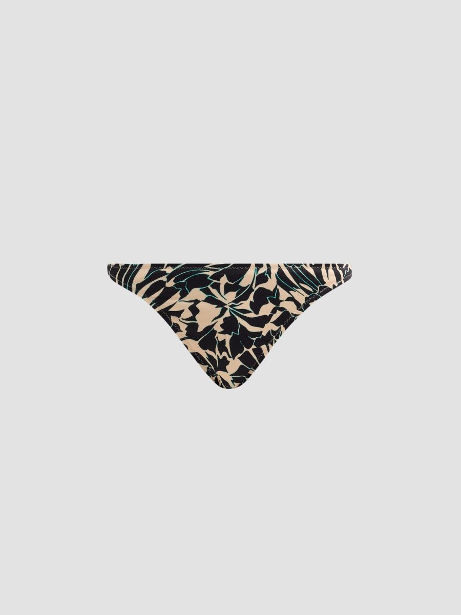 Ulla Johnson Women's Mallorca Printed Bikini Bottom - Mercury - Size Large