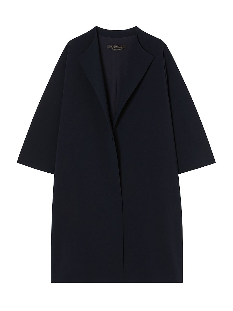 Women's Triacetate Cady Duster Coat - Midnightblue - Size 22