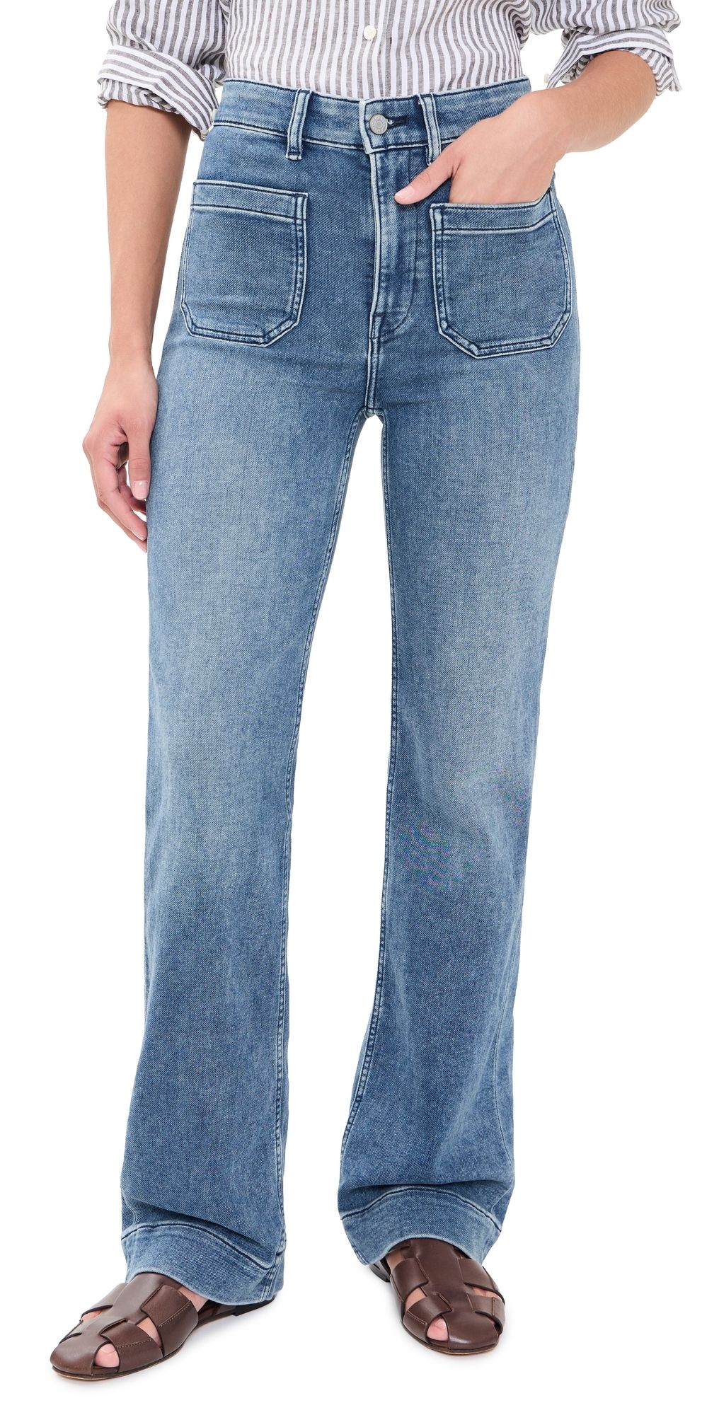 Faherty Stretch Terry Patch Pocket Pants Riverton 29