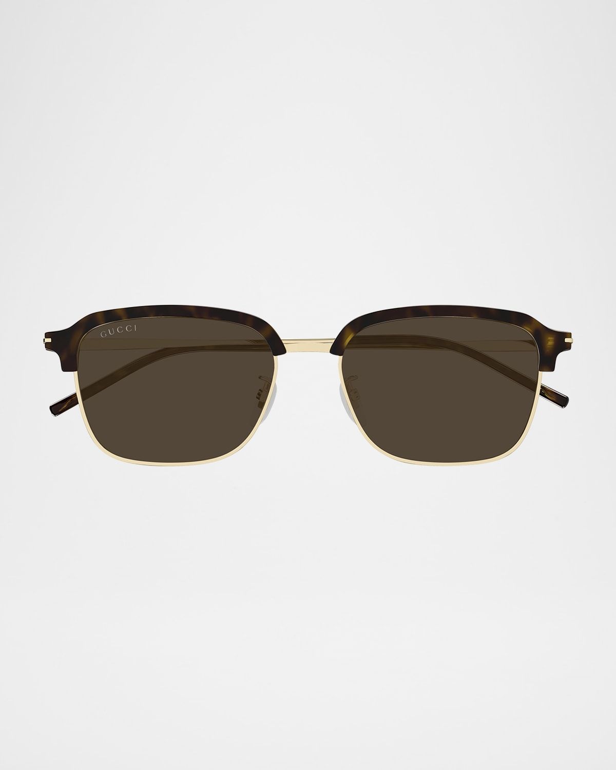 Men & apos;s GG1733SM Metal Rectangle Sunglasses