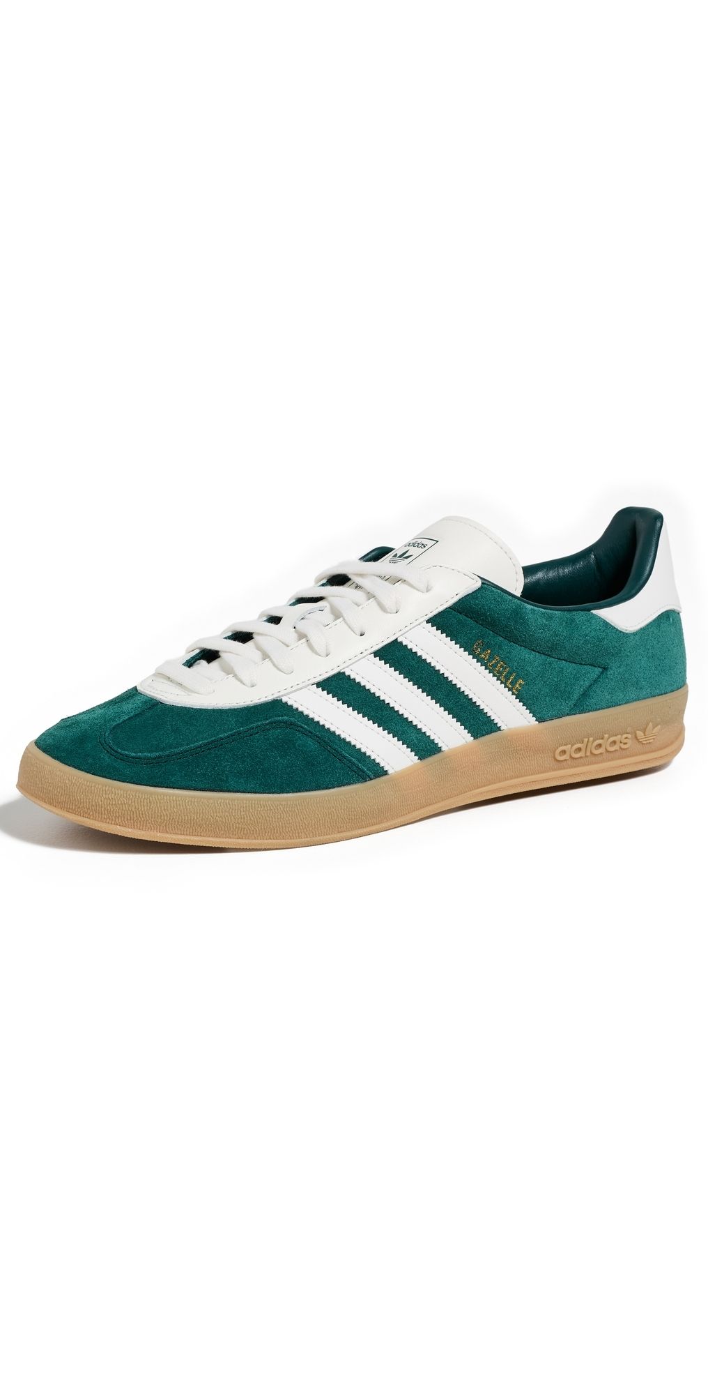 adidas Gazelle Indoor Sneakers Aurora Ivy/Core White/Gum 3 8.5