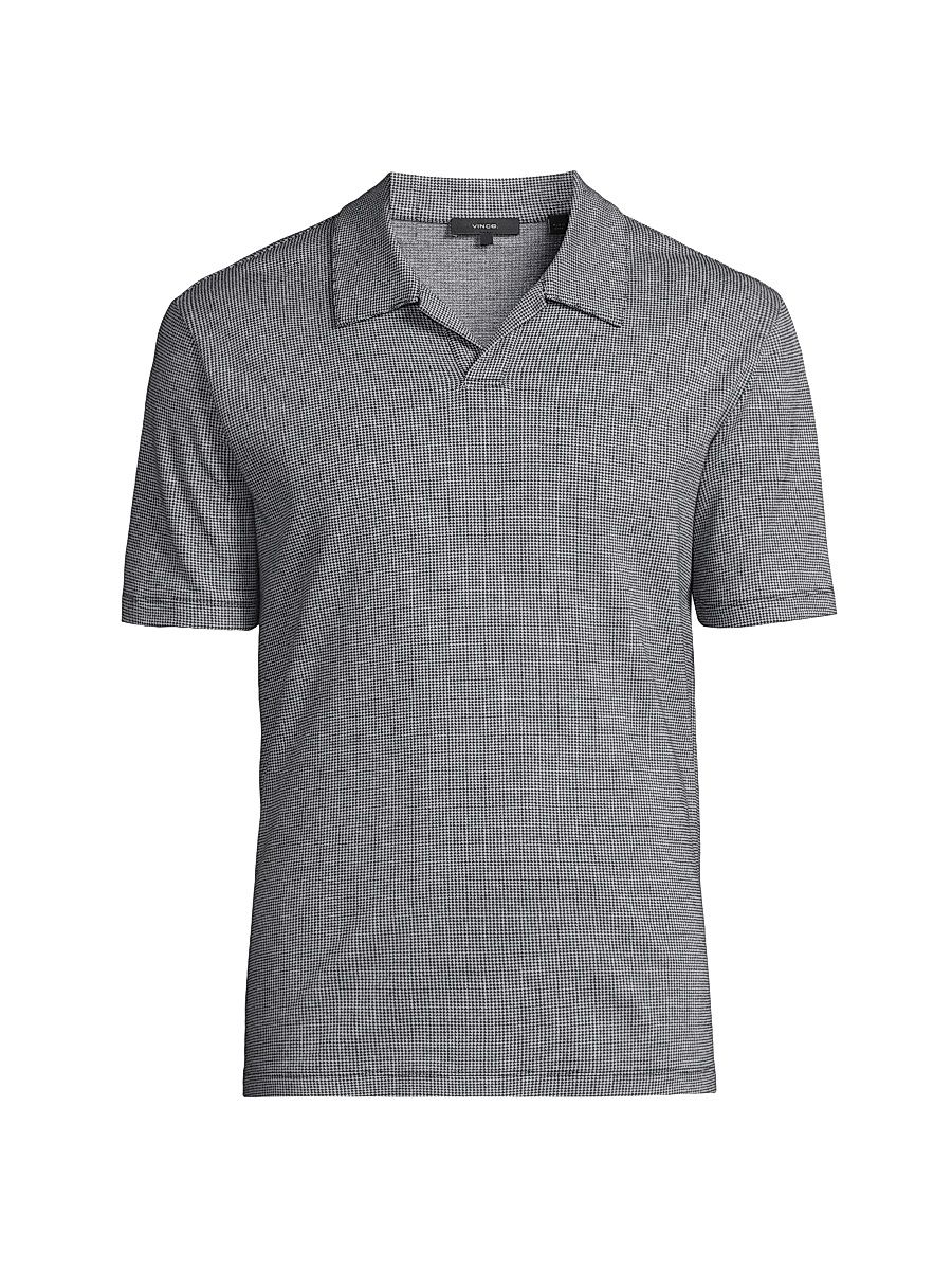 Men's Johnny Printed Polo Shirt - Coastal Optic White - Size XL