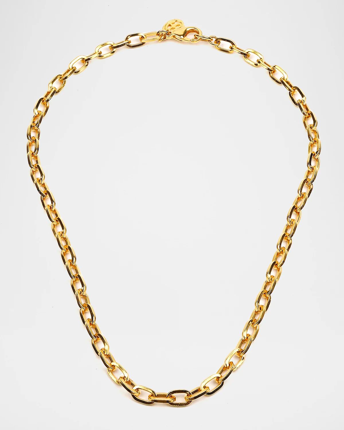 Oval-Link Chain Necklace