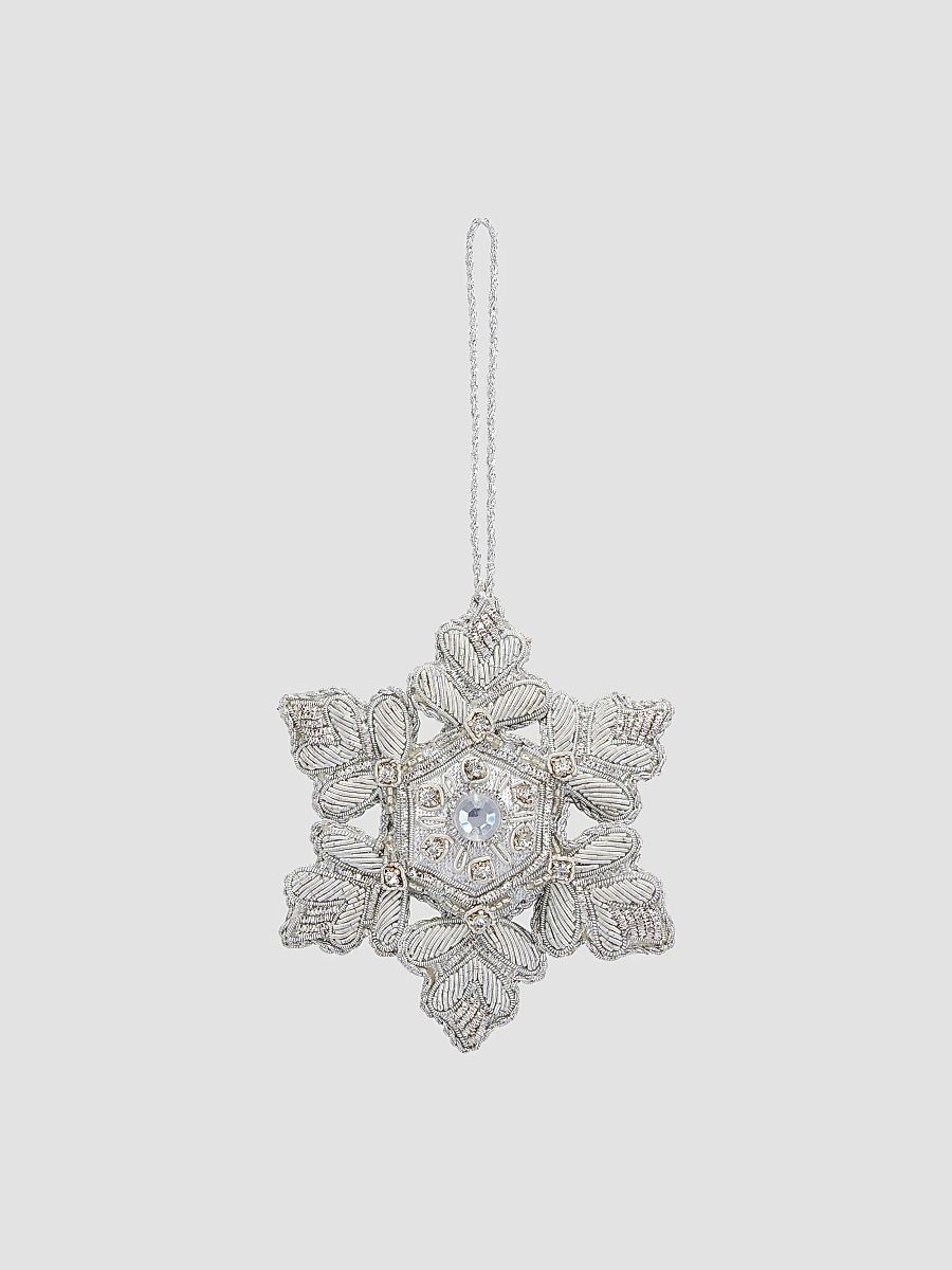 Sudha Pennathur Holiday Snowflake Ornament