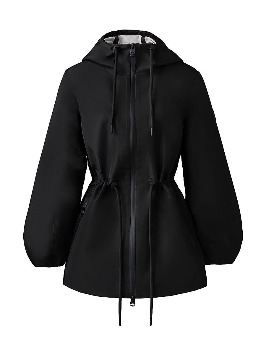Women's Kalea-Z Rain Jacket - Black Trench - Size XL