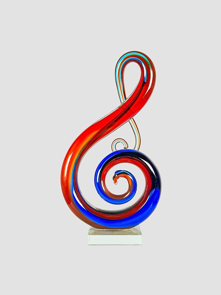 Virtuoso Glass Sculpture - Multi