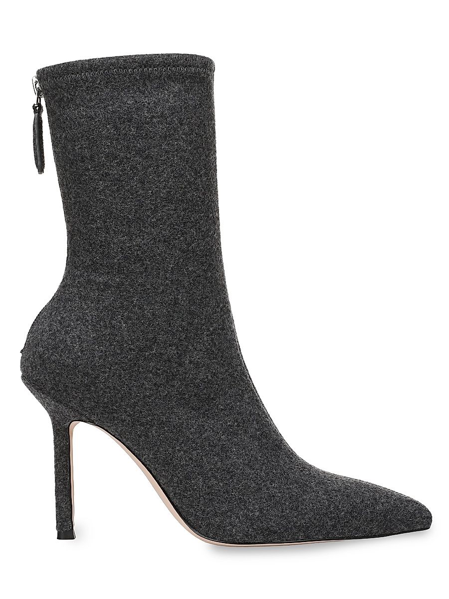 Women's Ryder 95MM Sock Boots - Grey - Size 11