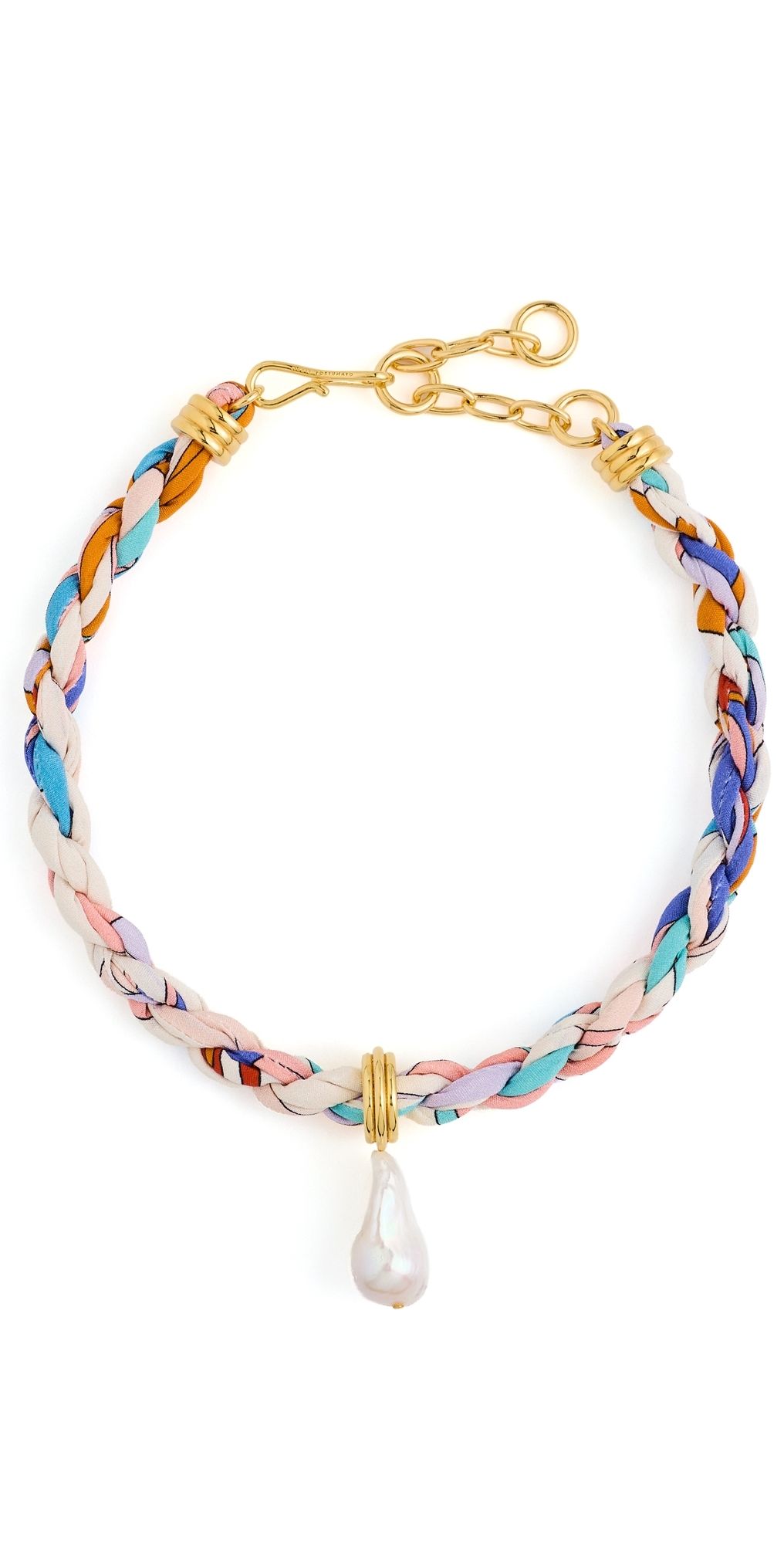 Lizzie Fortunato Woven Collar Necklace Multi One Size