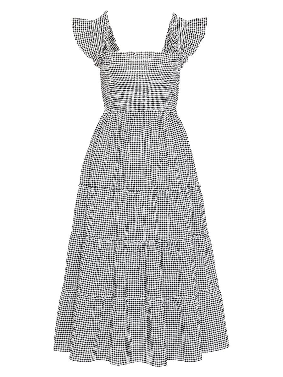 Women's The Ellie Nap Dress - Black Sand Gingham - Size XXXL