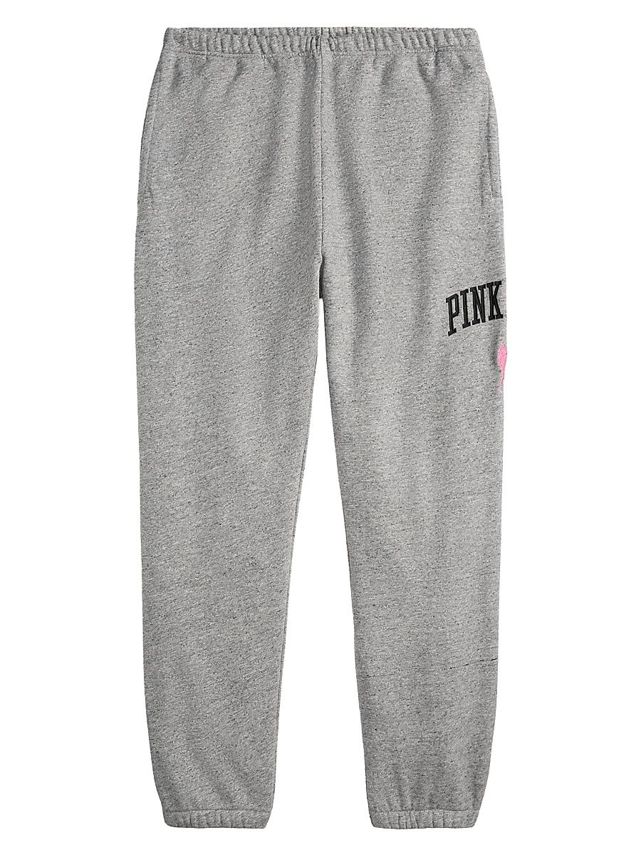 Men's Logo Vintage Fleece Joggers - Dark Grey Heather - Size XXL