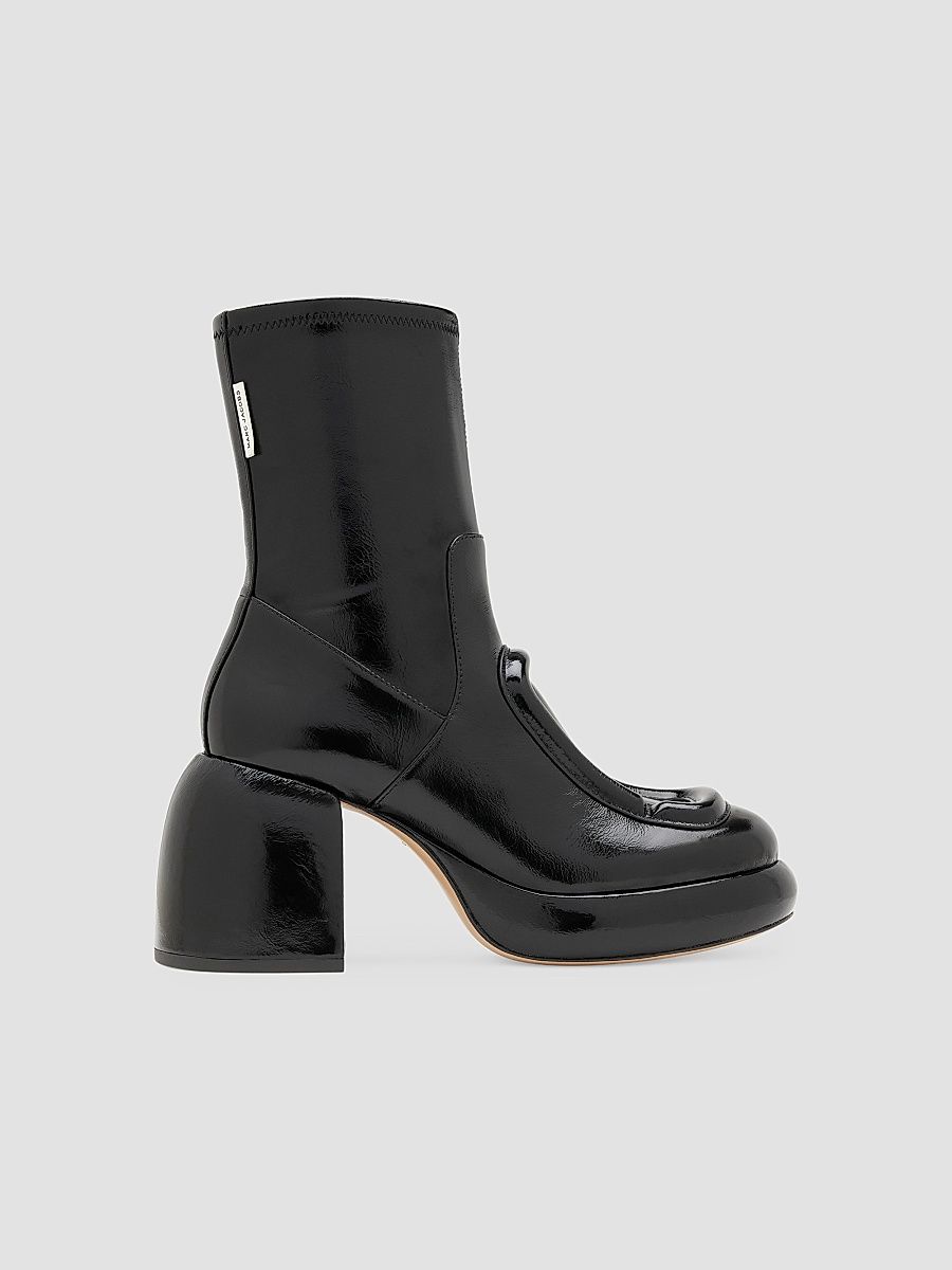 Marc Jacobs Women's The Pop J Marc Ankle Boots - Black - Size 5
