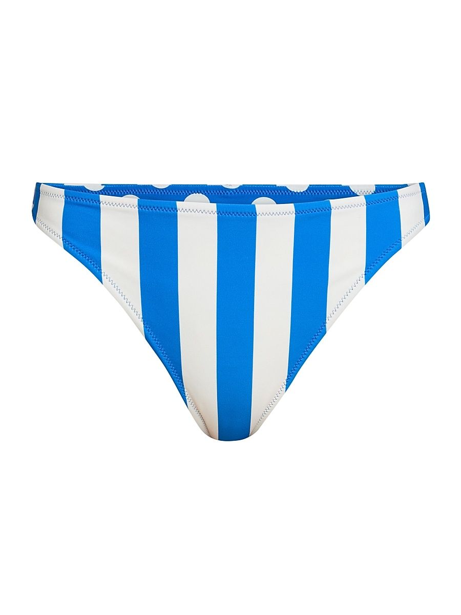 Women's The Daniela Reversible Bikini Bottom - Olympian Blue - Size XS
