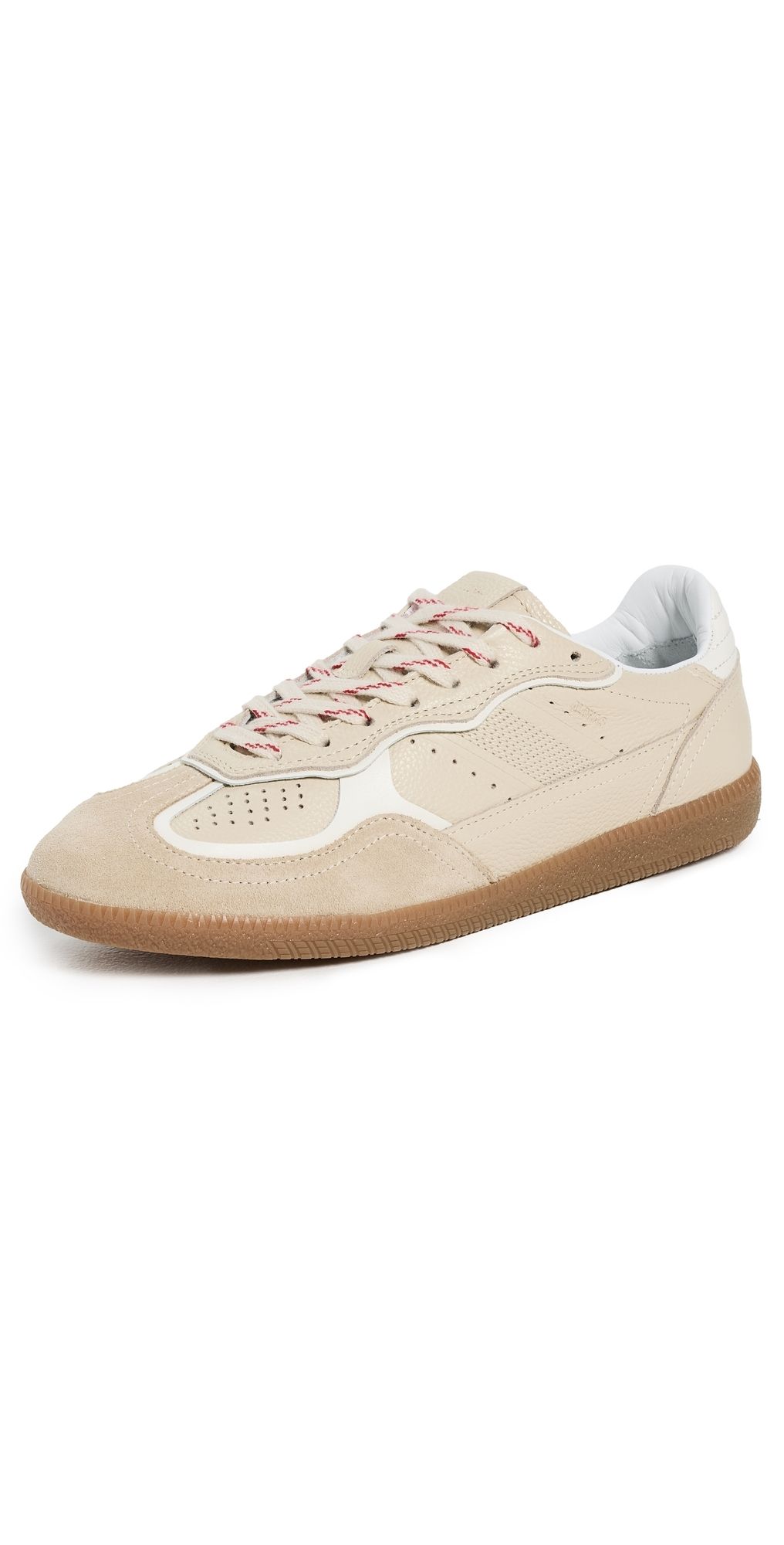 ALOHAS Tb.490 Rife Grain Cream Leather Sneakers Cream 41