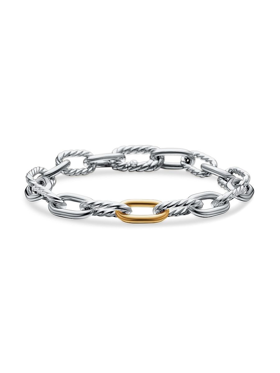 Women's DY Madison Chain Bracelet in Sterling Silver - Silver - Size Medium