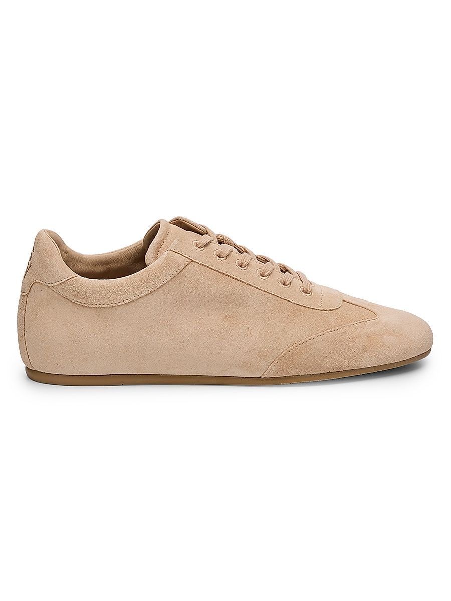Women's Cruz Low-Top Suede Sneakers - Beige - Size 7