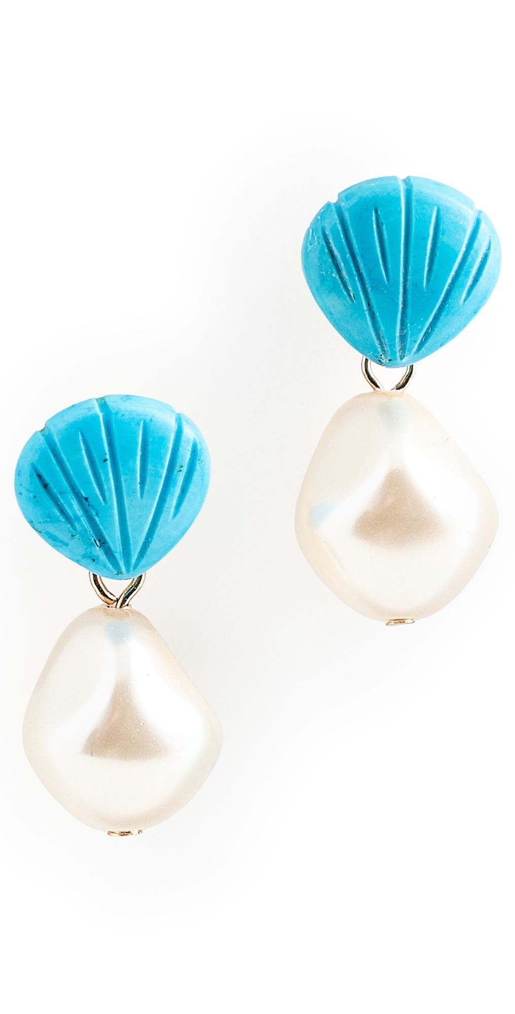 Jennifer Behr Nori Earrings Turquoise One Size