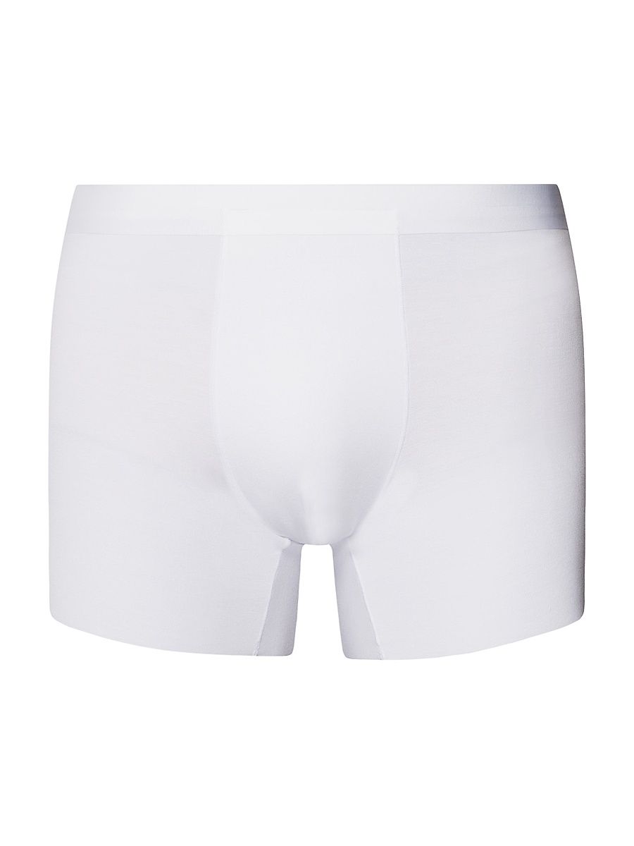 Men's Clean Cut Boxer Briefs - White - Size Large