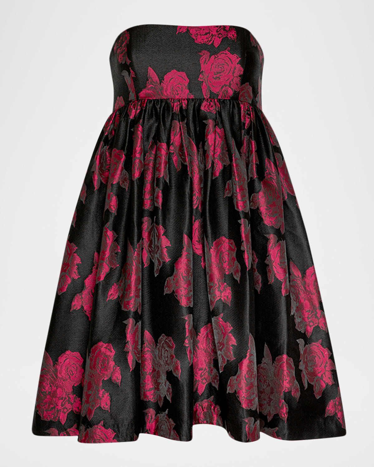 Lamar Floral Jacquard Mini Dress