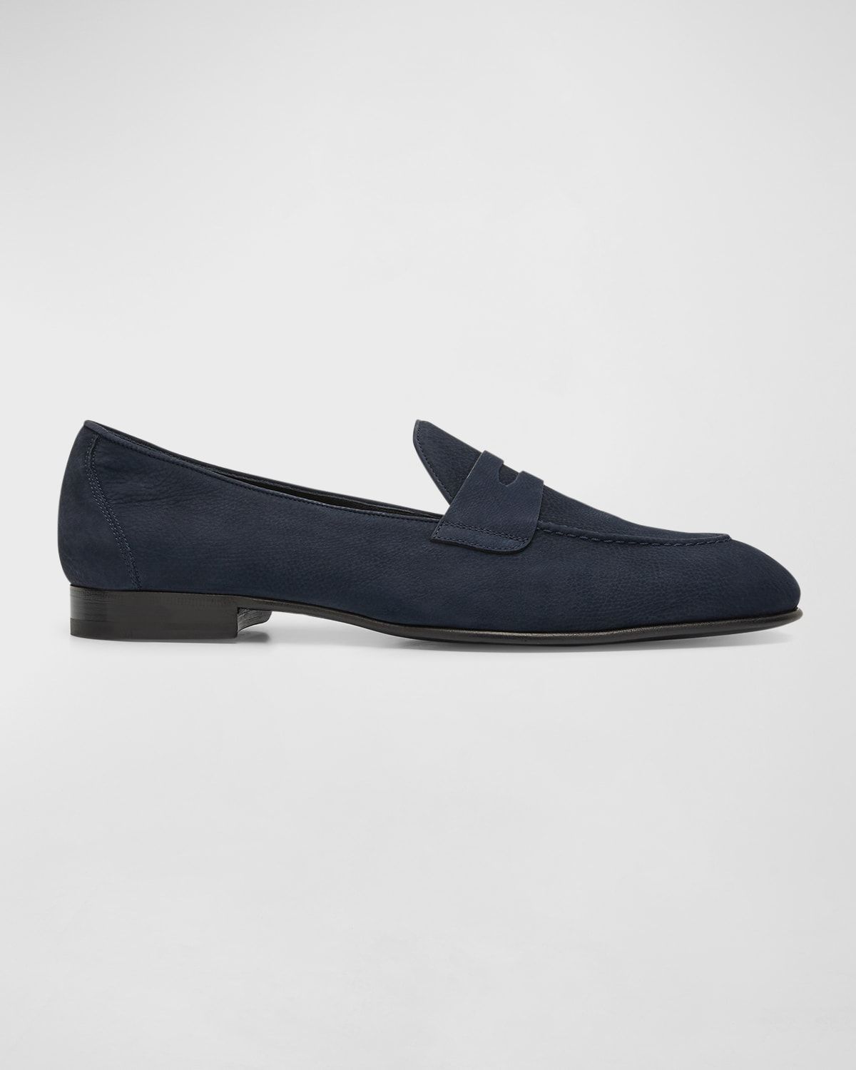 Men & apos;s Leather Penny Loafers
