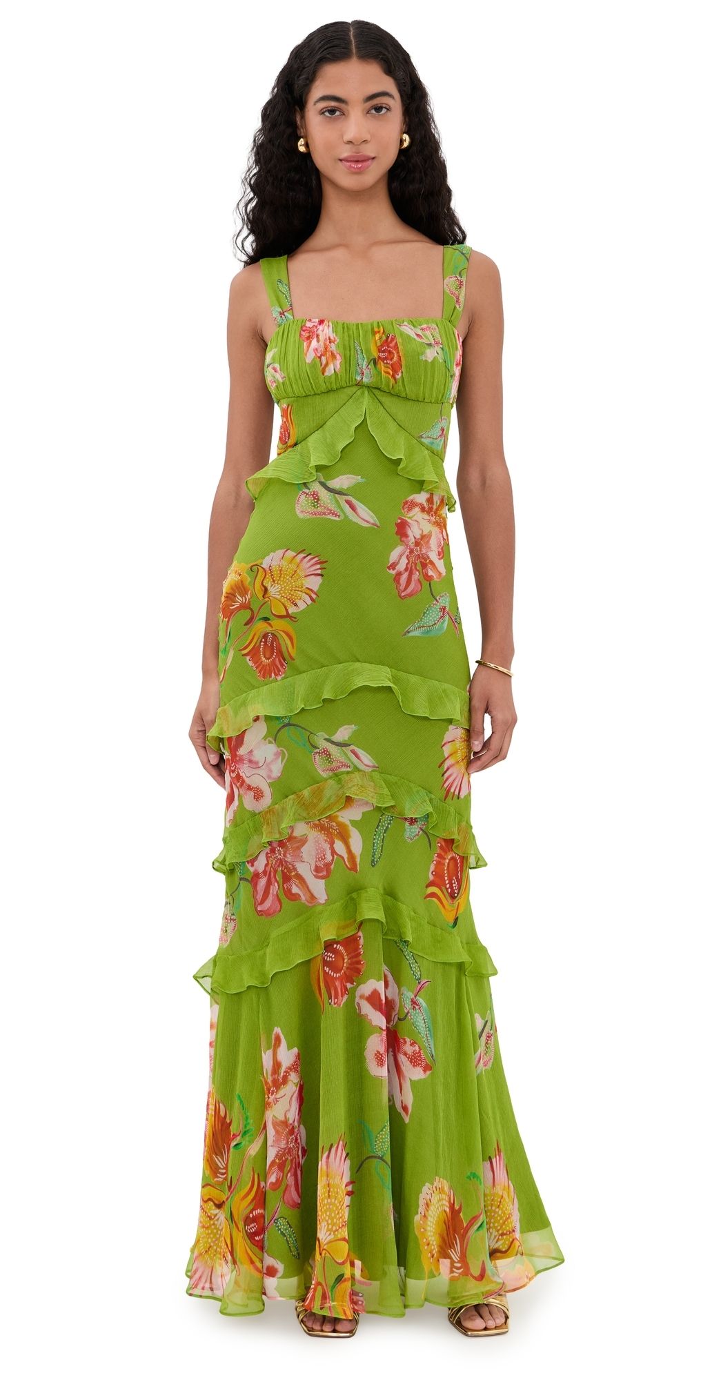SALONI Chandra Maxi Dress Lilia Bloom Plmt 2