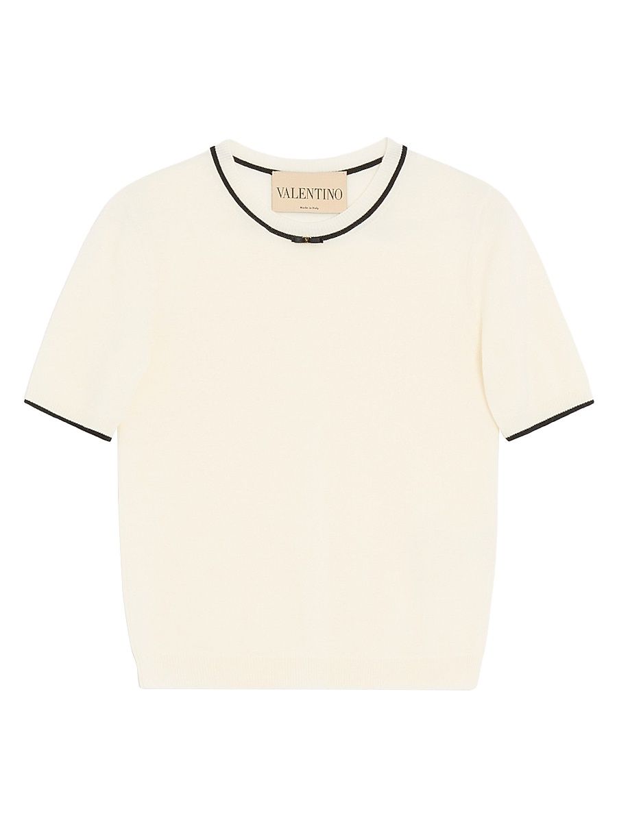 Women's Wool Sweater - Ivory - Size XL