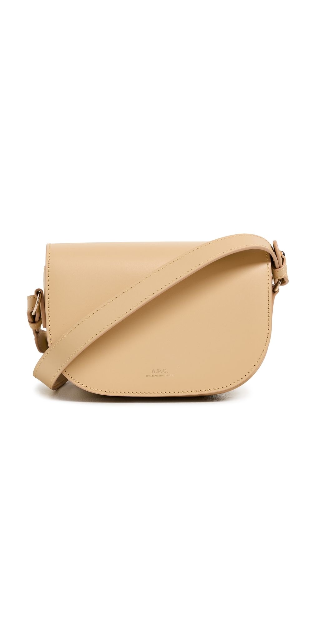 A. P.C. Le B-Side Small Bag Dar Butter One Size
