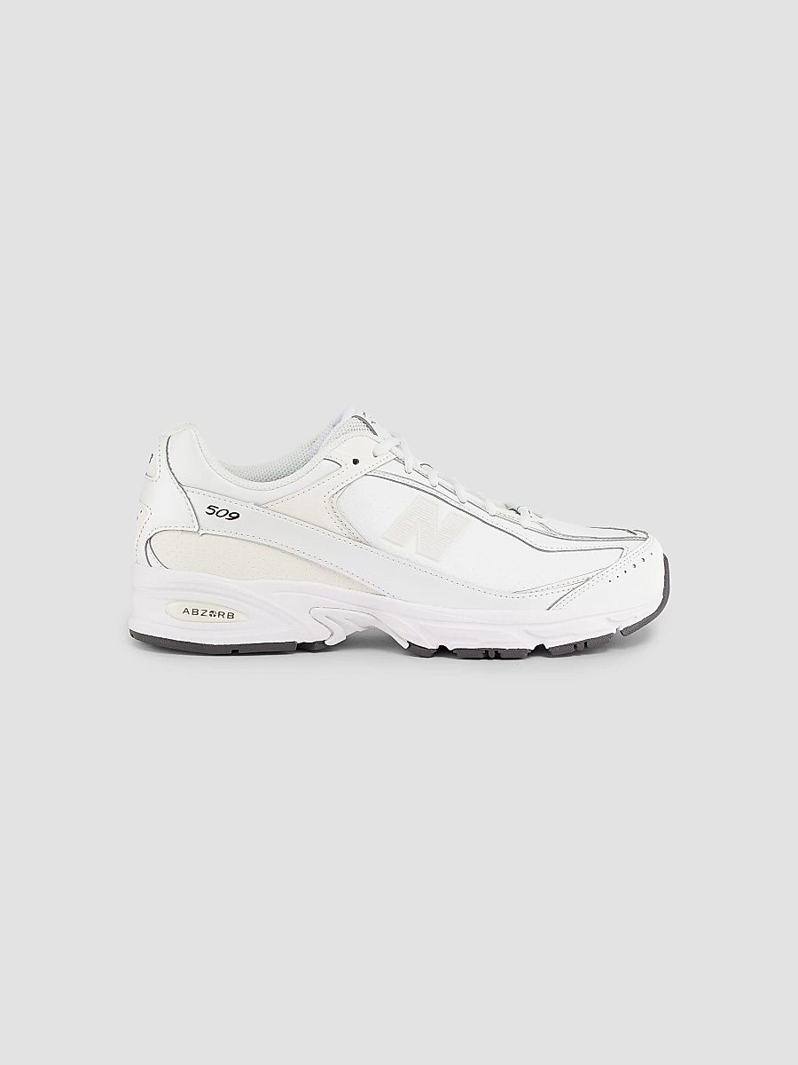 CDG Homme Men's CDG Homme x New Balance U509 Low-Top Faux Leather Sneakers - White - Size 10