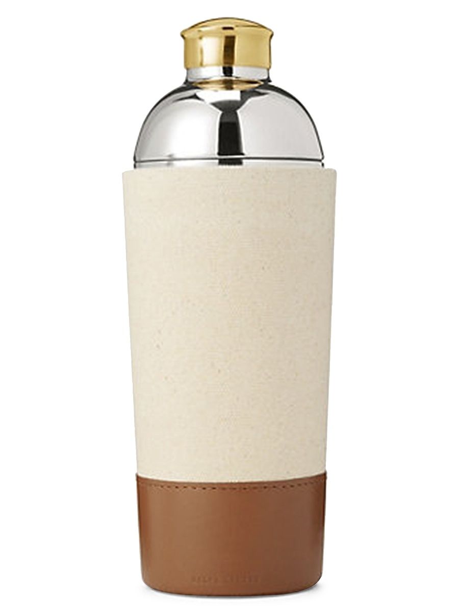 Garrett Canvas & Leather Cocktail Shaker