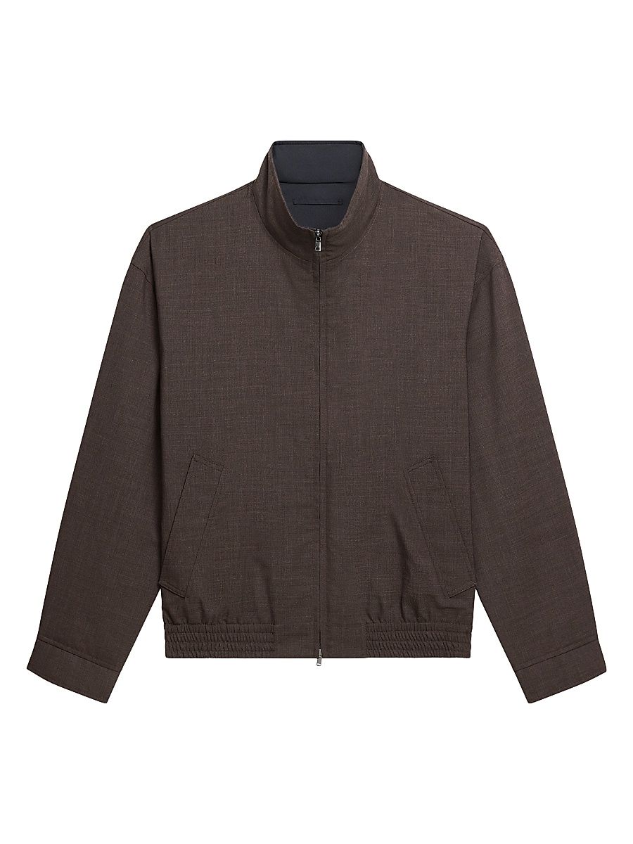 Men's St Clair Reversible Jacket - Brownwood Melange - Size XXL