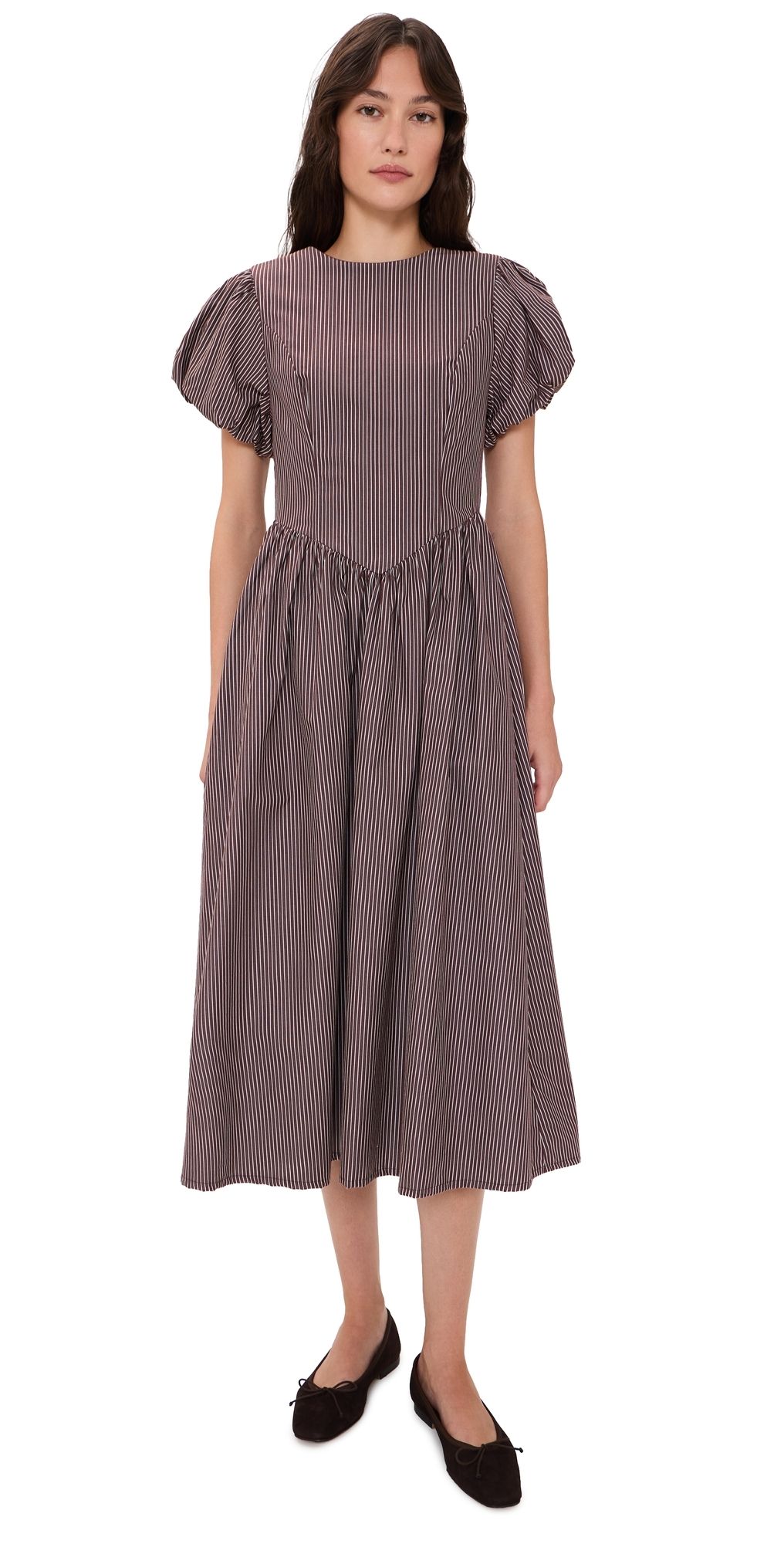 Lisa Says Gah Verena Dress Saddle Stripe XXL