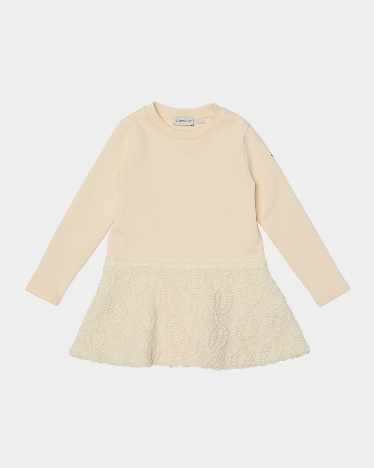 Girl & apos;s Sweatshirt Combo Dress, Size 4-6