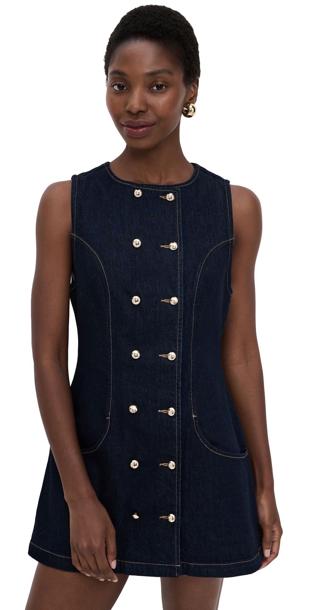 Retrofête Hanna Dress Indigo Rinse XS