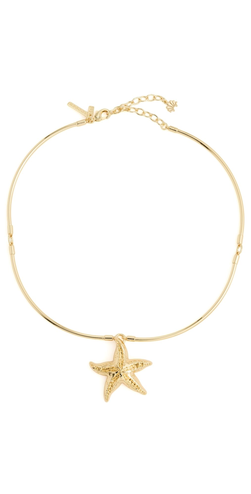 Lele Sadoughi Starfish Collar Necklace Gold One Size