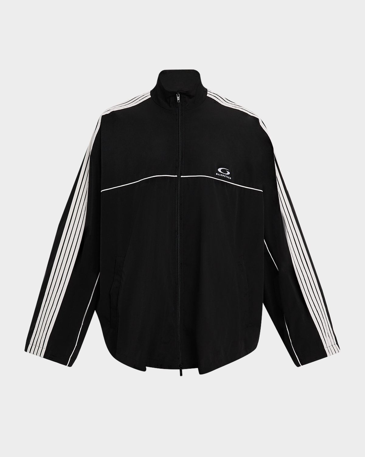 Men & apos;s Oversized-Fit Tracksuit Jacket