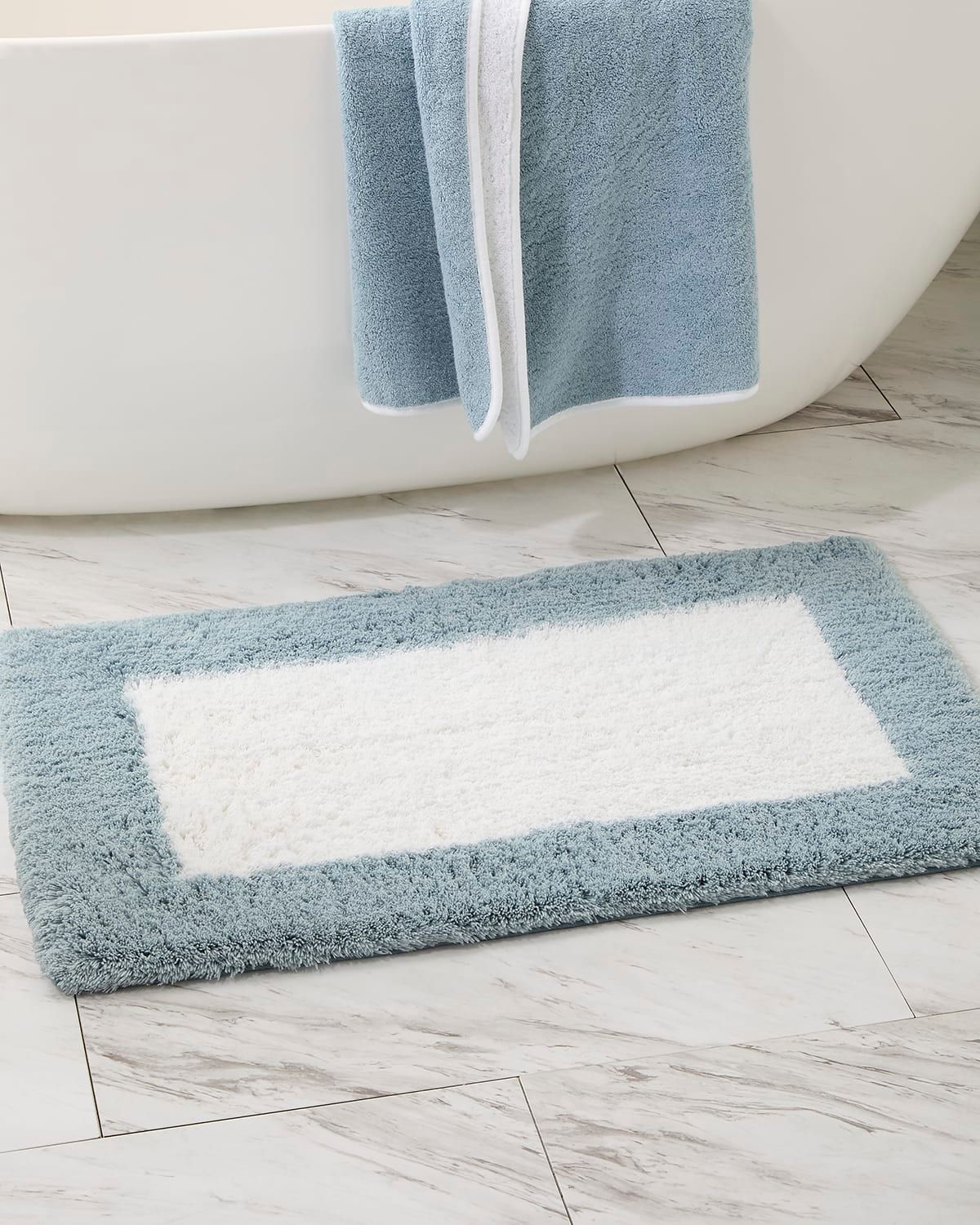 Bicolor Bath Rug