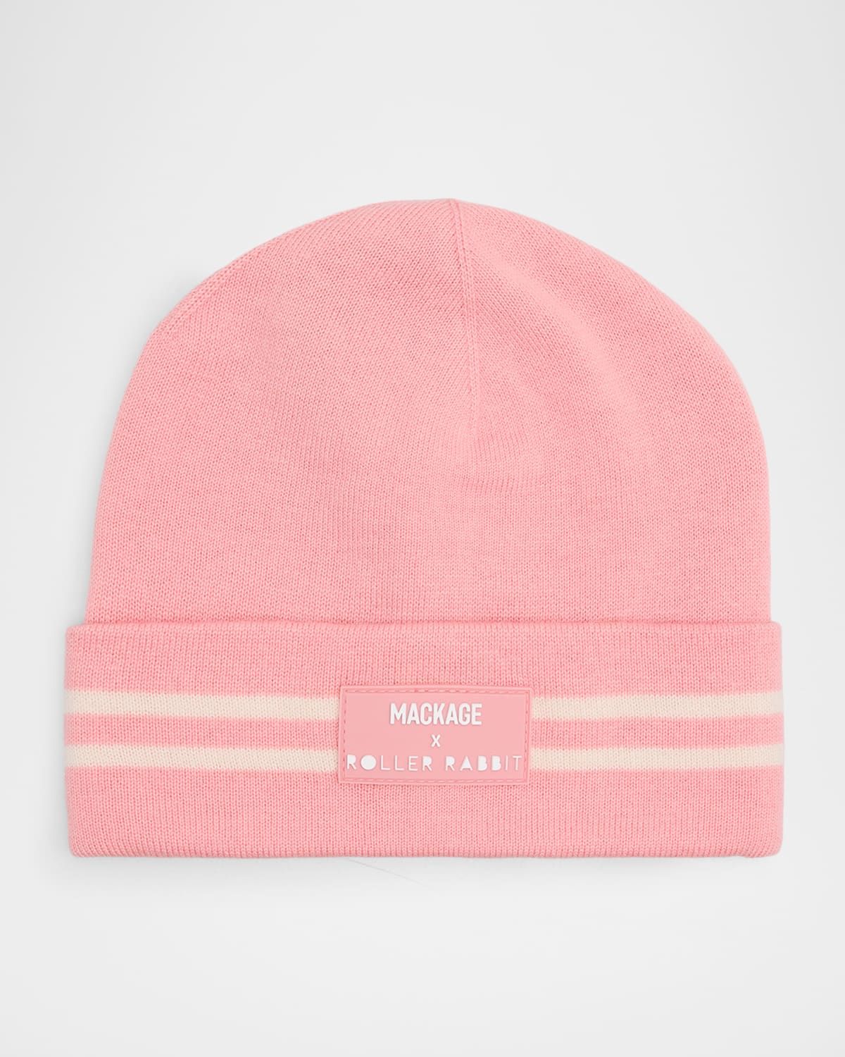 x Roller Rabbit Kid & apos;s Logo-Patch Beanie