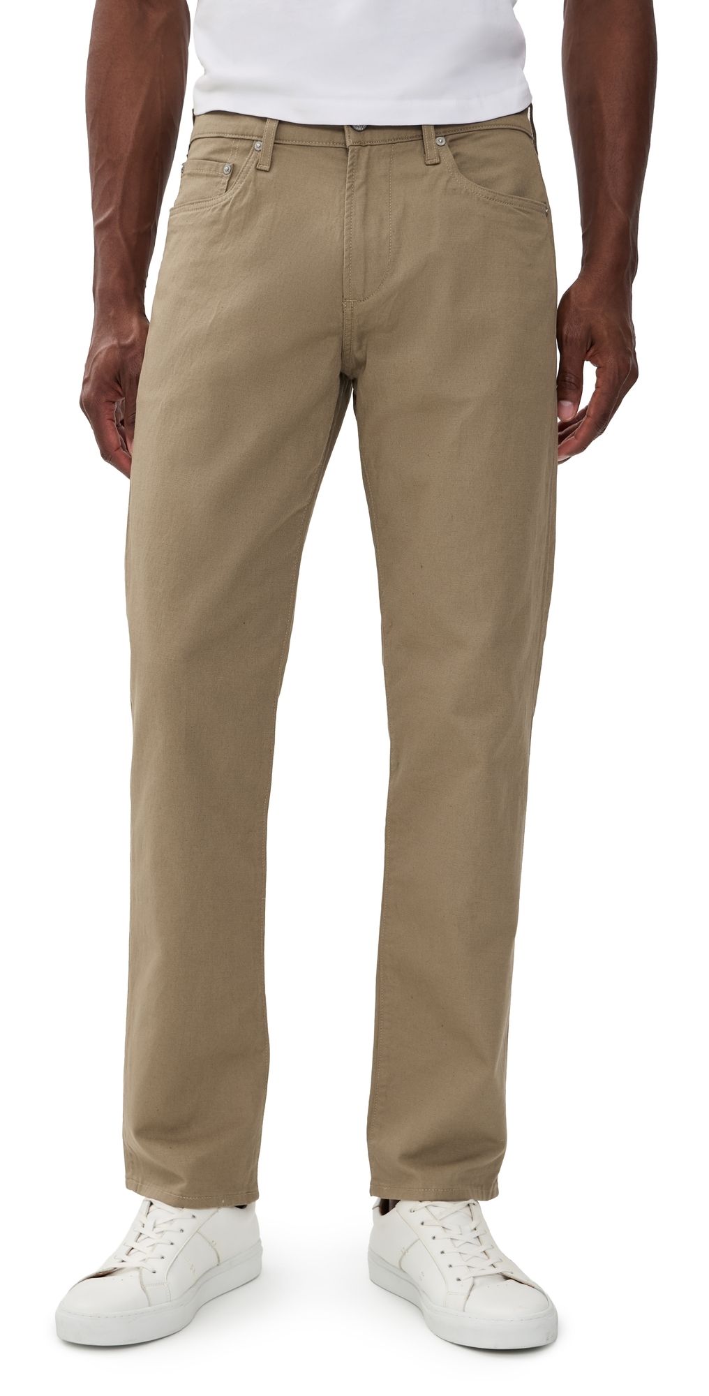Citizens of Humanity Elijah Stretch Linen Pants Sand 29