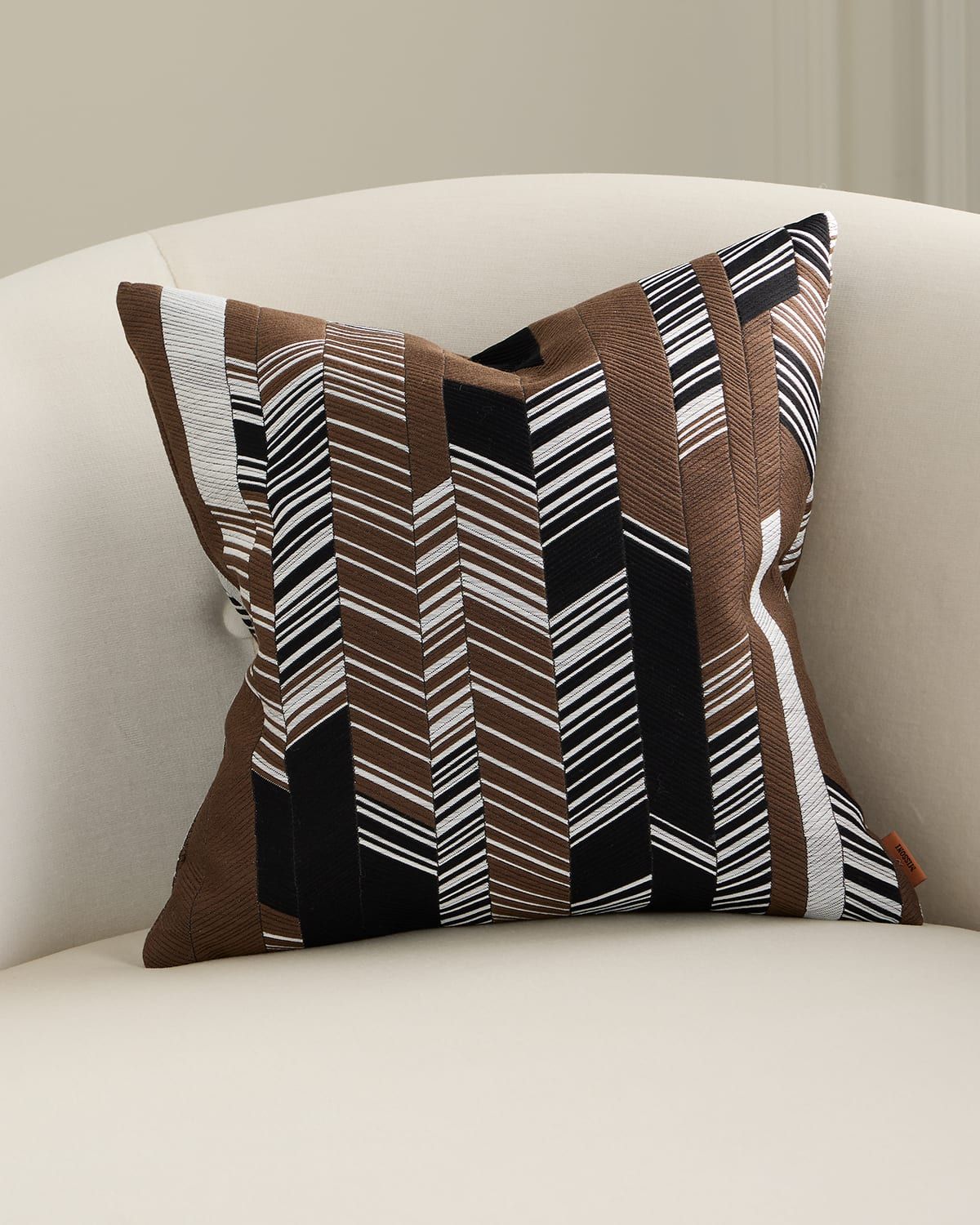 Rafia Cushion, 16" Square