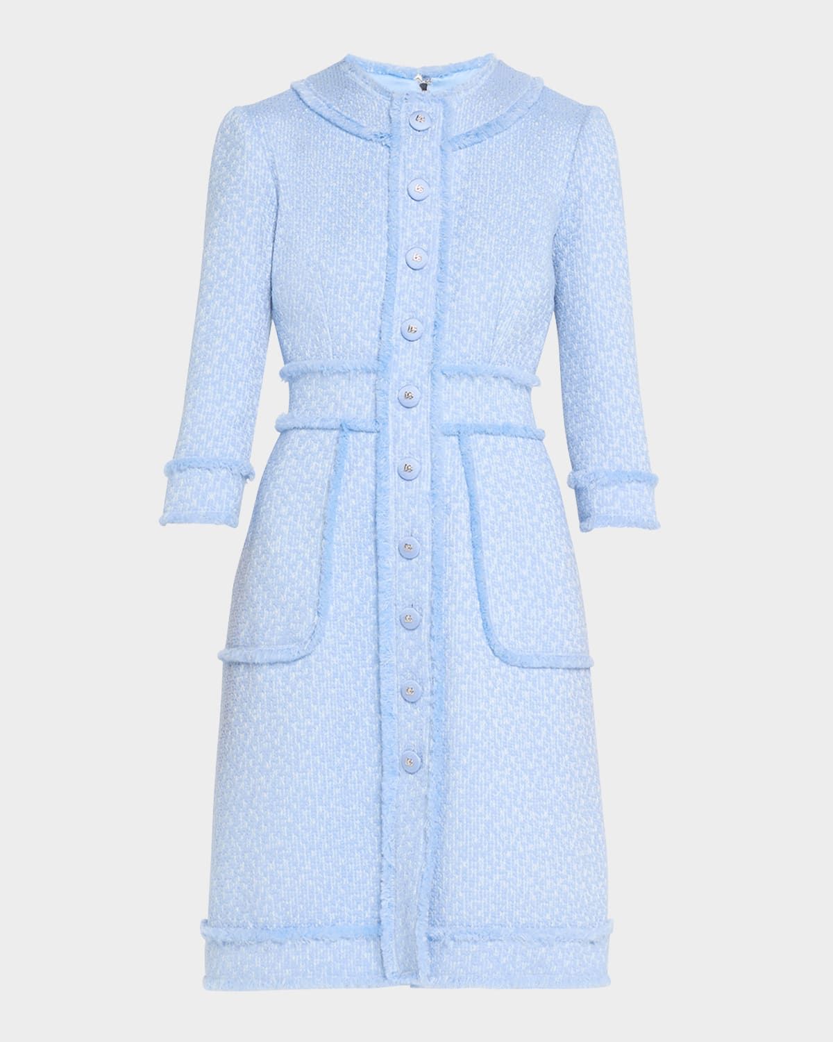 Rachel Tweed Fringe Dress