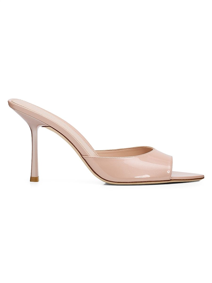 Women's Lexington 85MM Patent Leather Mules - Blushful - Size 9