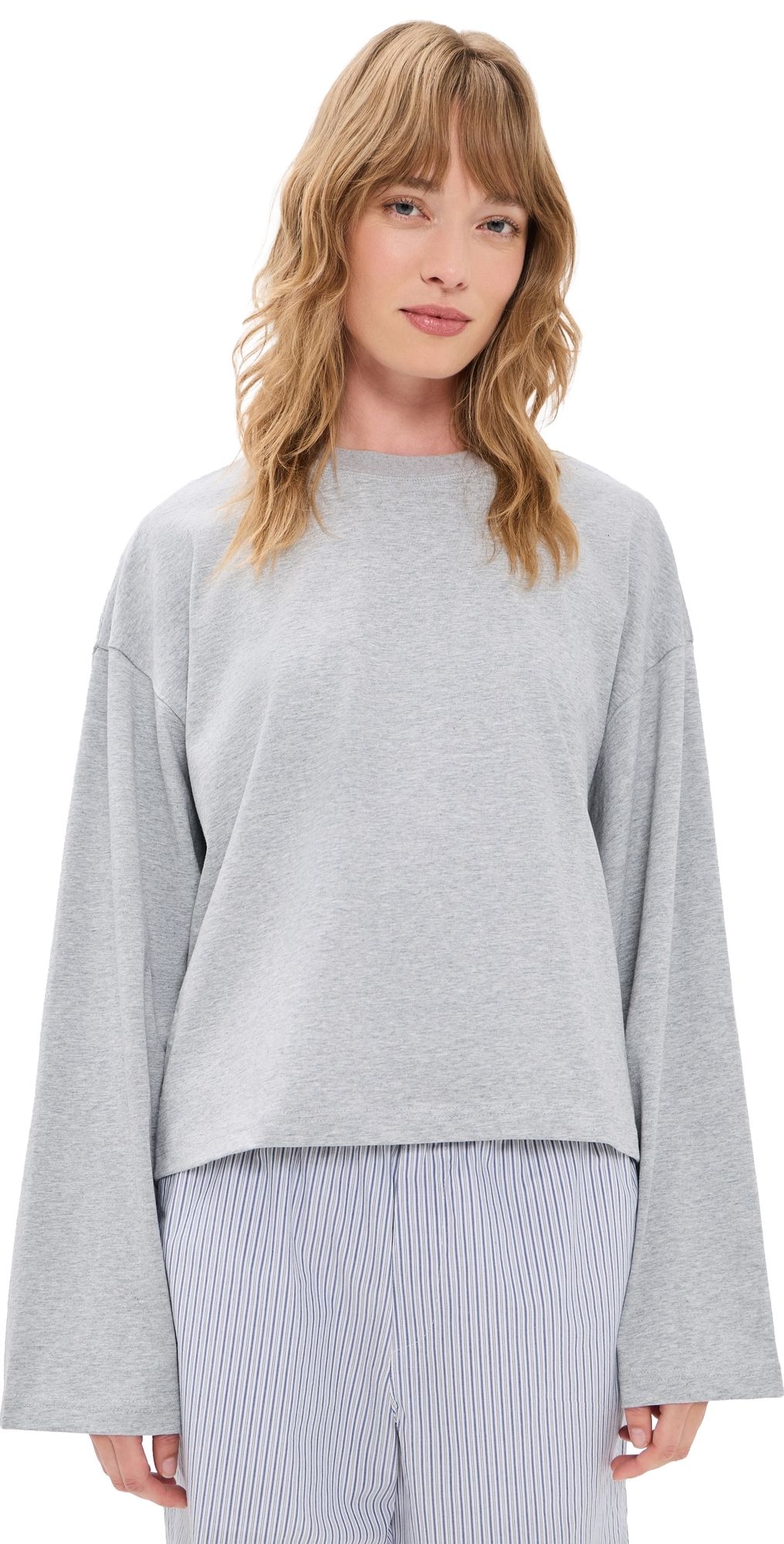 Lioness Bloom Long Sleeve Tee Grey S