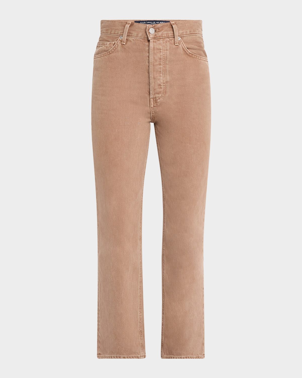 Daniela High-Rise Ankle Straight Jeans