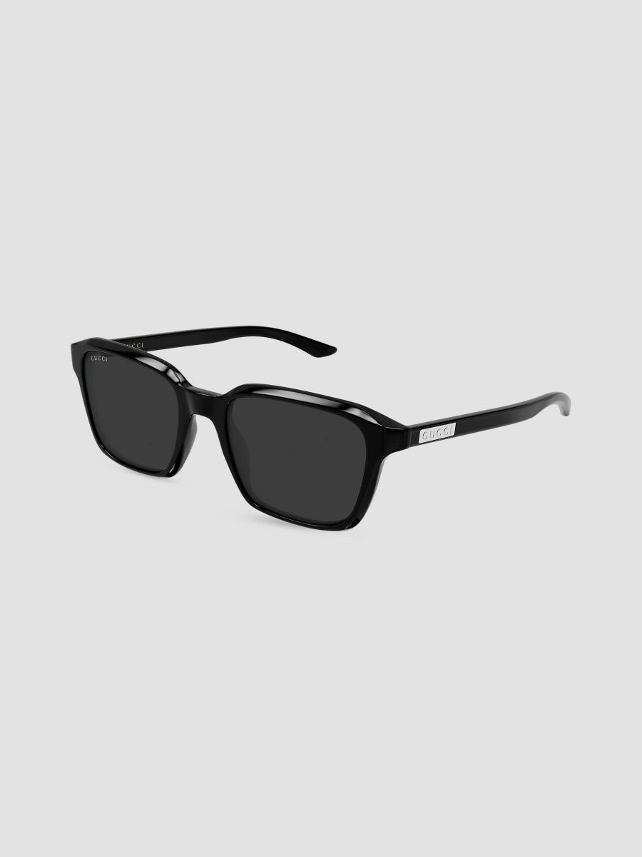 Gucci Men's 52MM​ Gucci Flag Square Sunglasses - Black