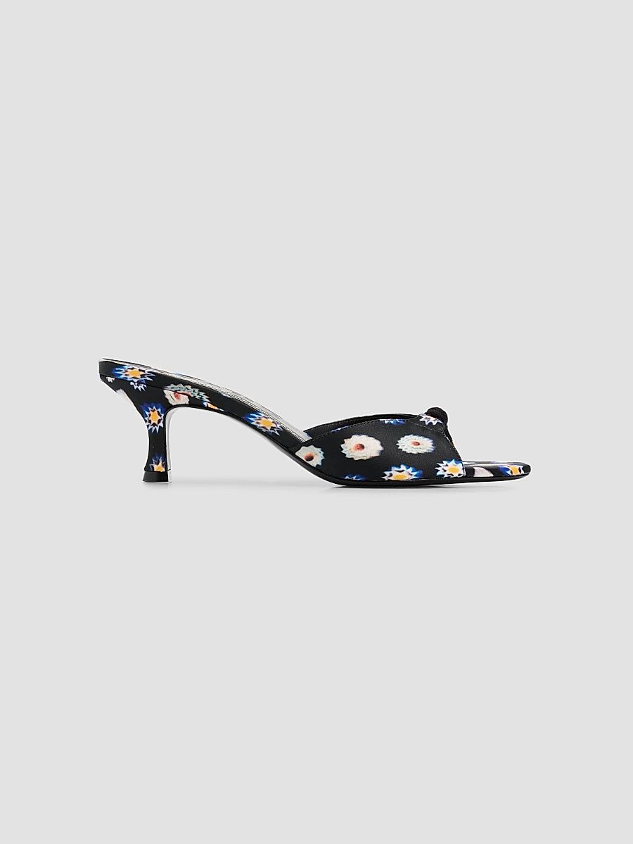 Women's Brynn Satin Mule Sandals - Glasswork - Size 11