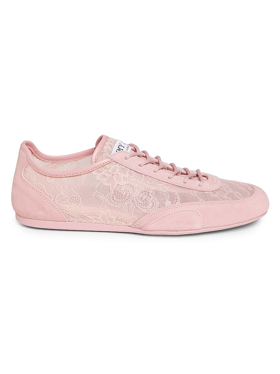 Women's Sunny Lace Low-Top Sneakers - Rose Mix - Size 12